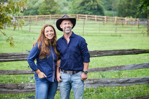 Mike and Cynthia Beretta, the founders of Beretta Farms