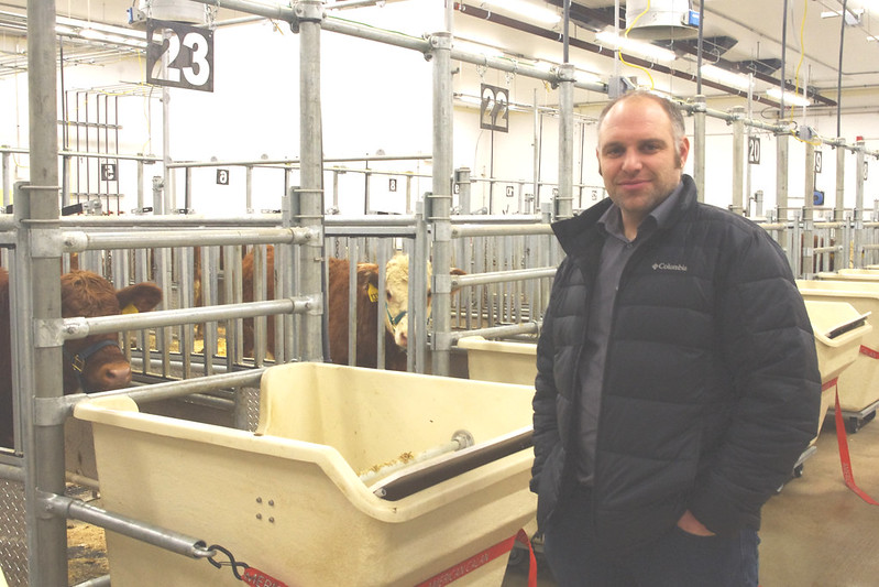 Dr. Greg Penner (PhD) is the associate professor in the USask Department of Animal and Poultry Science and Centennial Enhancement Chair in Ruminant Nutritional Physiology. (Credit: University of Saskatchewan)