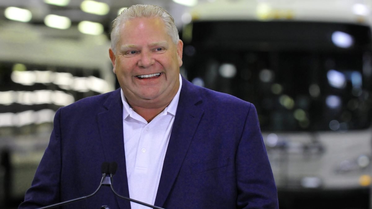 Premier Doug Ford (Brent Davis/The Record)