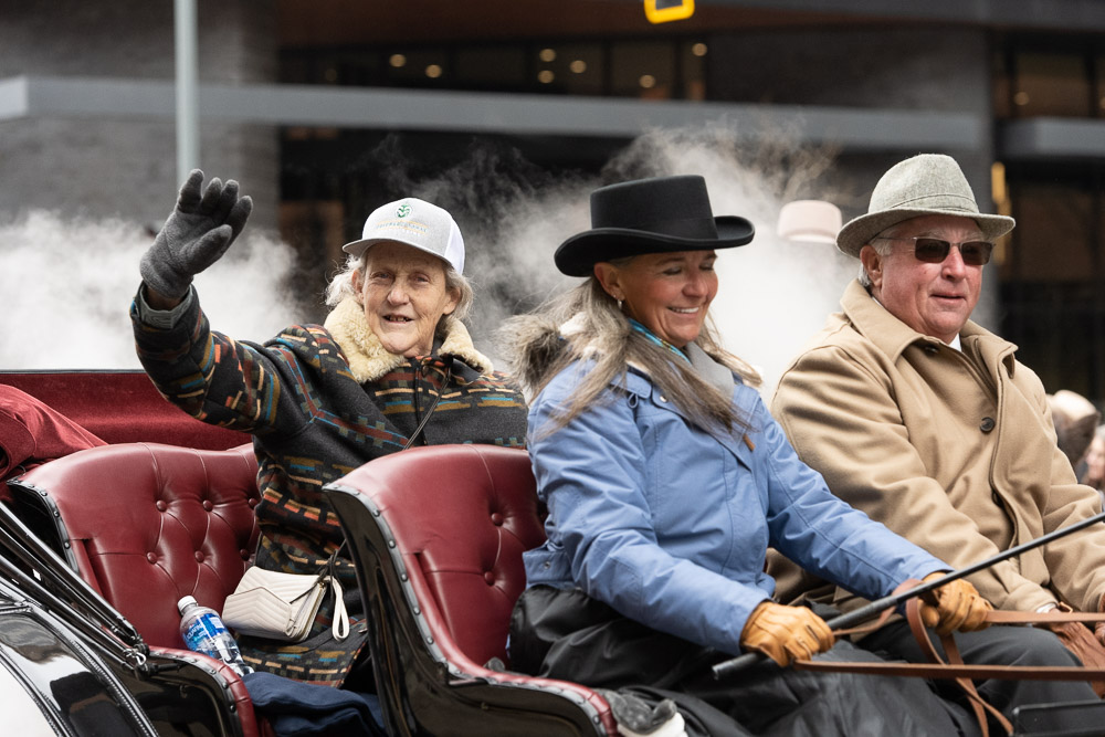 Temple Grandin serves as the Grand Marshall of the 2023 National Western Stock Show parade. January 5, 2023