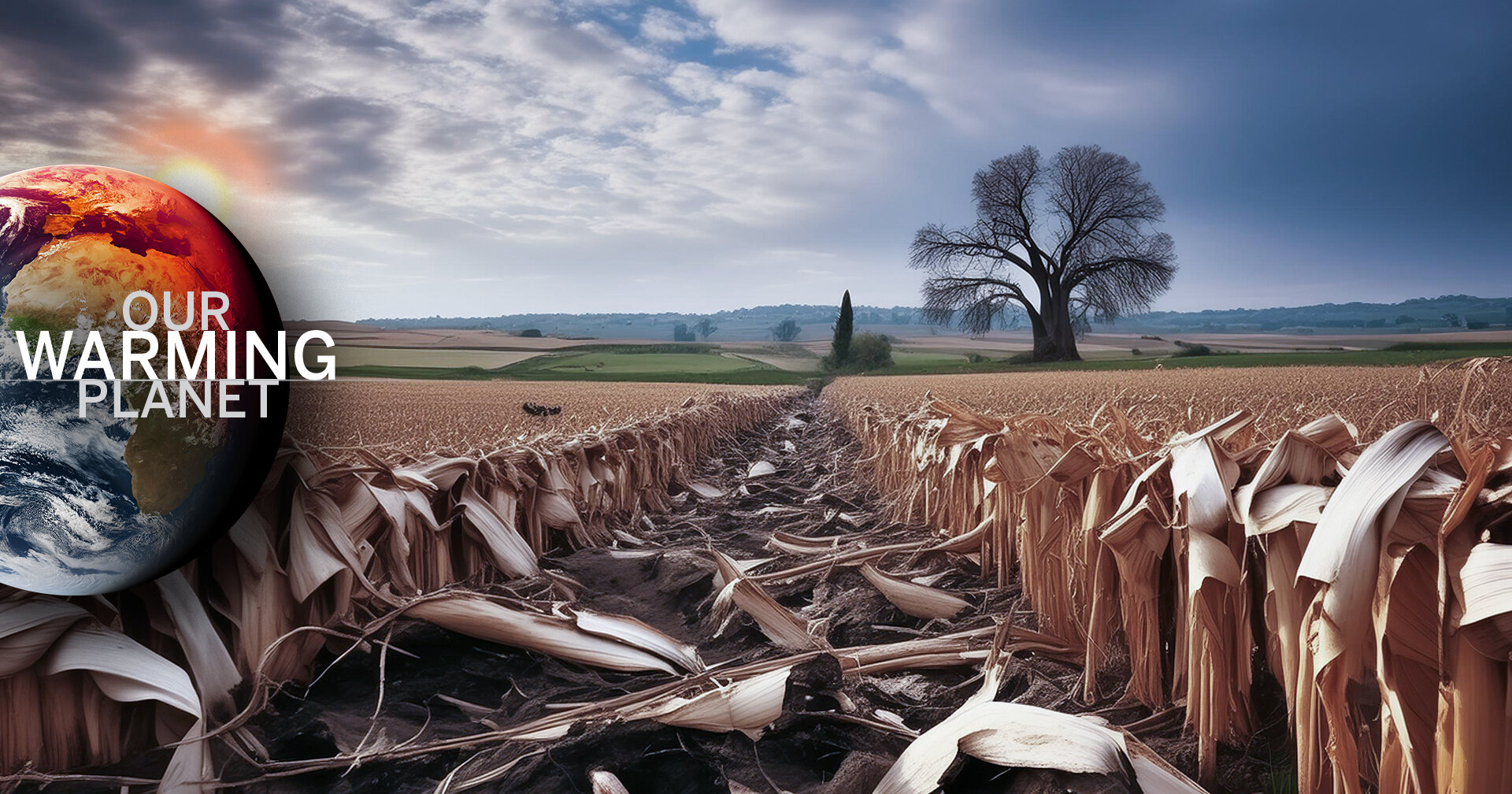 Western professors Hugh Henry and Yanping Li share their insights on the way climate change is affecting Canadian agriculture. Credit: Julide Cakiroglu/Western Communications