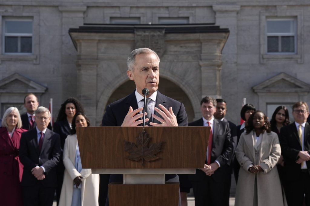 Prime Minister Mark Carney. THE CANADIAN PRESS/Adrian Wyld