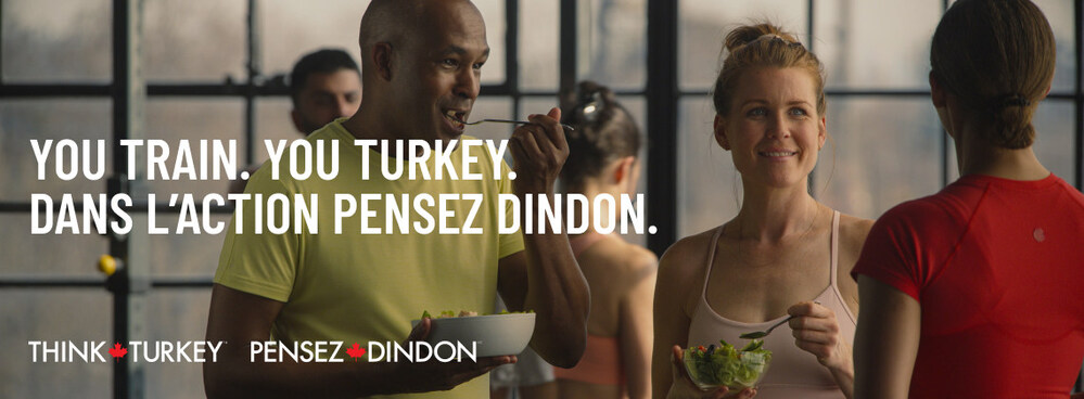 You Train. You Turkey. (CNW Group/Think Turkey)